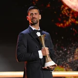 Novak Djokovic honored with inaugural Globe Sportsman of the Year Award