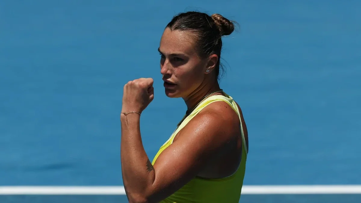 Aryna Sabalenka powers past Mirra Andreeva to reach Australian Open quarter-finals