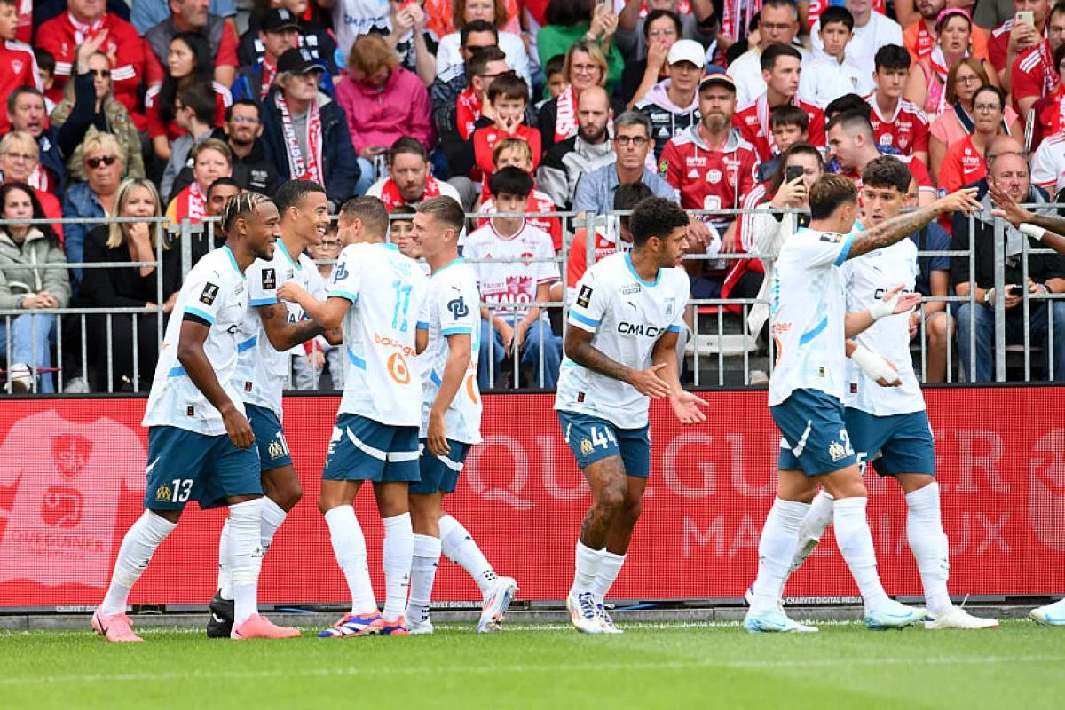 Stade Brestois 29 1-5 Olympique de Marseille: Marseille hammer hosts in five-star showing