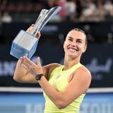 Sabalenka wins second straight Brisbane International title