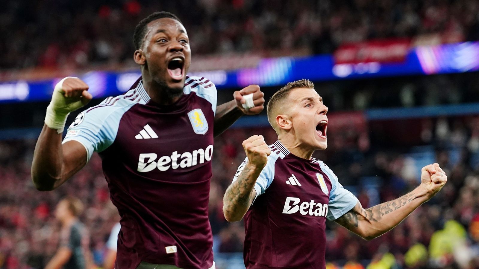 Duran the hero as Aston Villa record historic Champions League win over Bayern Munich