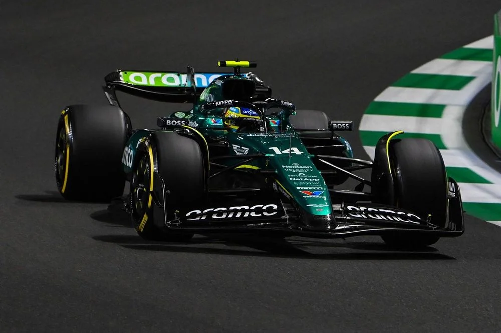 Saudi Arabian GP: Aston Martin's Alonso tops FP2 session