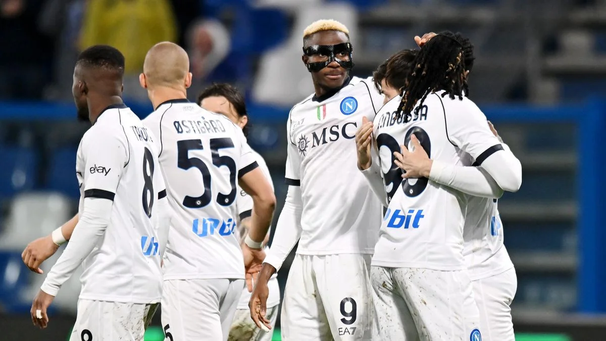 Sassuolo 1-6 Napoli: Victor Osimhen smashes hat-trick as Gli Azzurri put hosts to the sword