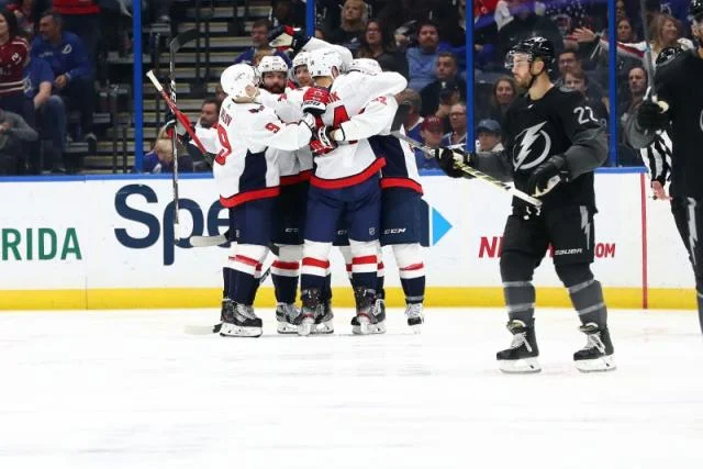 NHL roundup: Capitals stage incredible comeback against Lightning after costly mistake