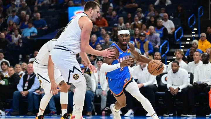 Thunder roll past Nuggets in season opener