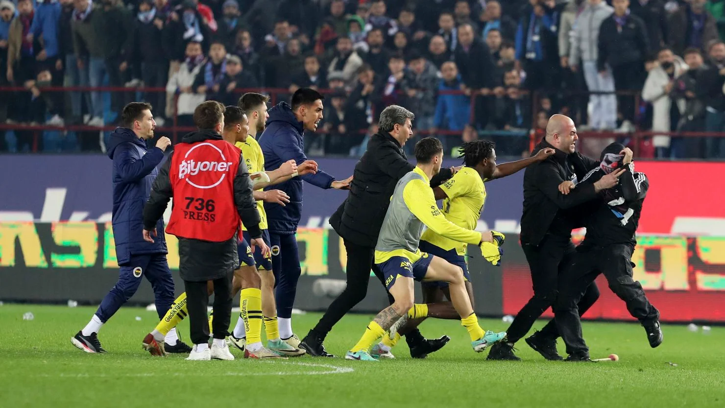 FIFA chief Gianni Infantino says Turkish league violence unacceptable