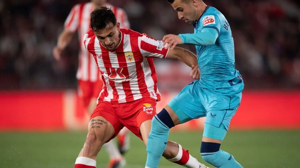 Almeria 0-0 Athletic Bilbao: 10-man Almeria hold on for goalless draw against Athletic but winless run continues