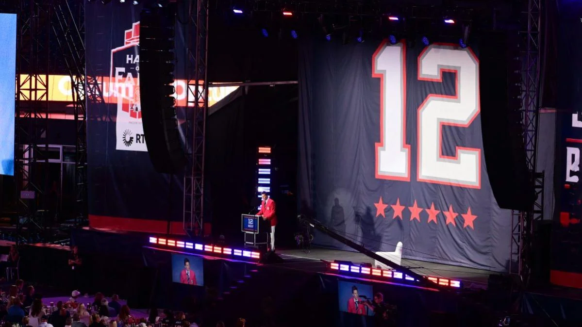 New England Patriots retire Tom Brady's number 12 Jersey