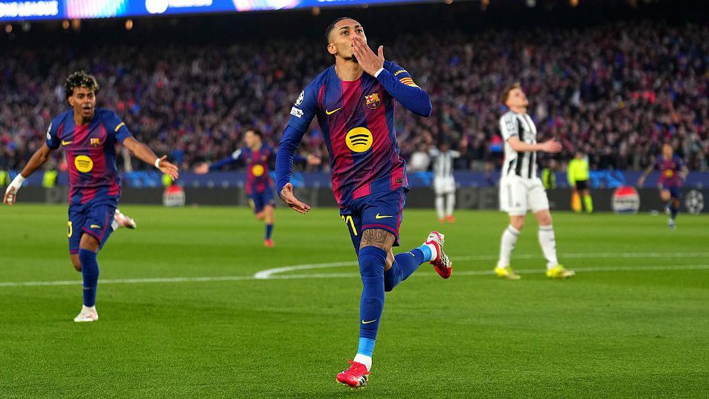Barcelona demolish Newcastle 7-2 to storm into Champions League Quarter-Finals