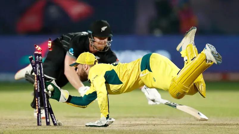 Australia edge New Zealand by five runs in record World Cup epic in Dharamshala