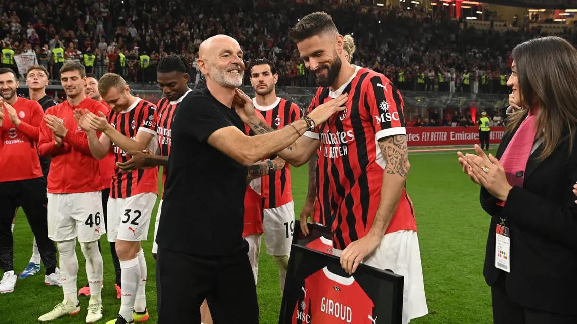 AC Milan 3-3 Salernitana: Rossoneri settle for a point in six-goal thriller as Pioli, Giroud bid farewell
