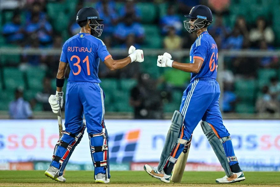 Jaiswal and Kishan help India thrash Australia to go 2-0 up