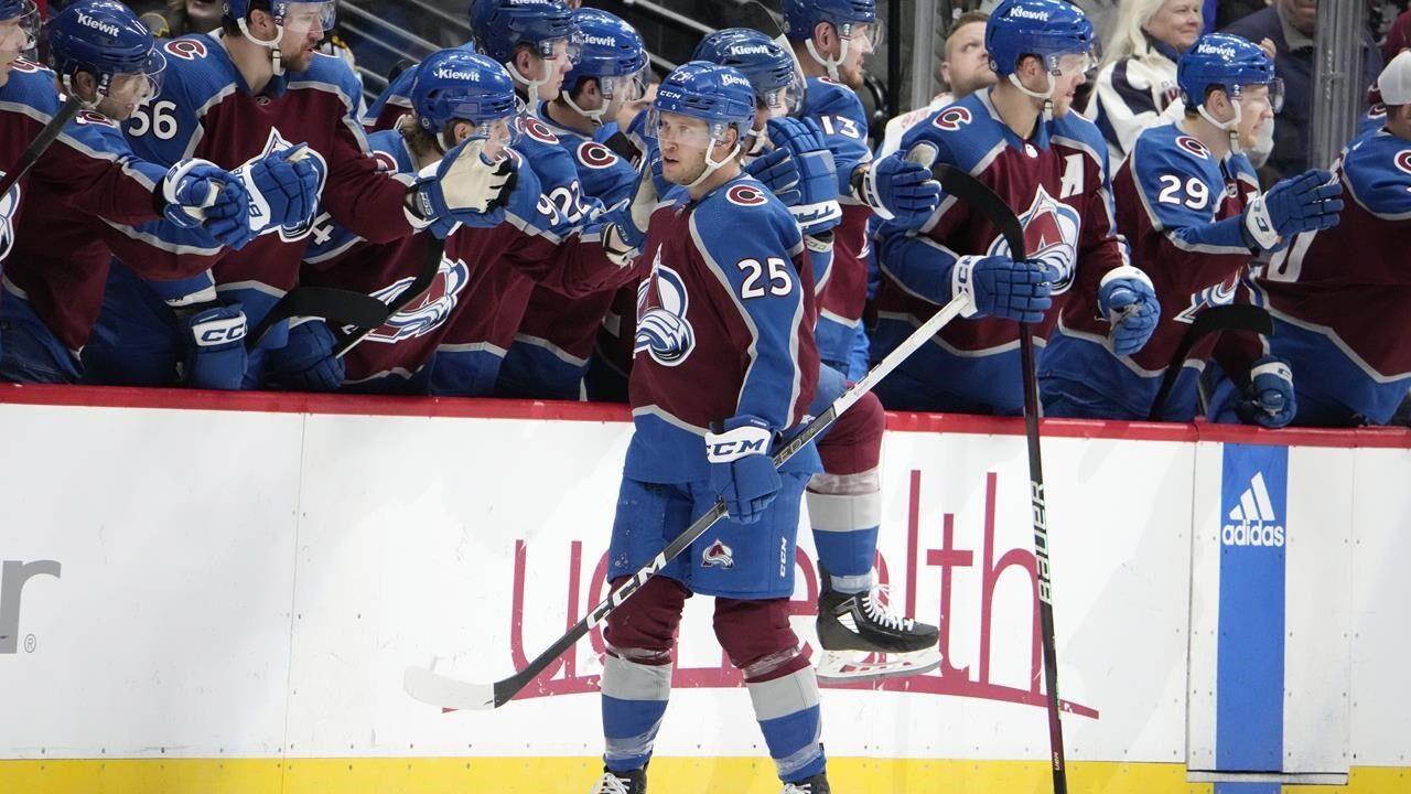 NHL roundup: Valeri Nichushkin scores as Avs down Bruins in shootout