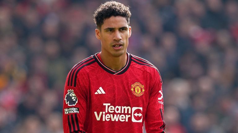 Raphael Varane set to leave Manchester United after three years at the club