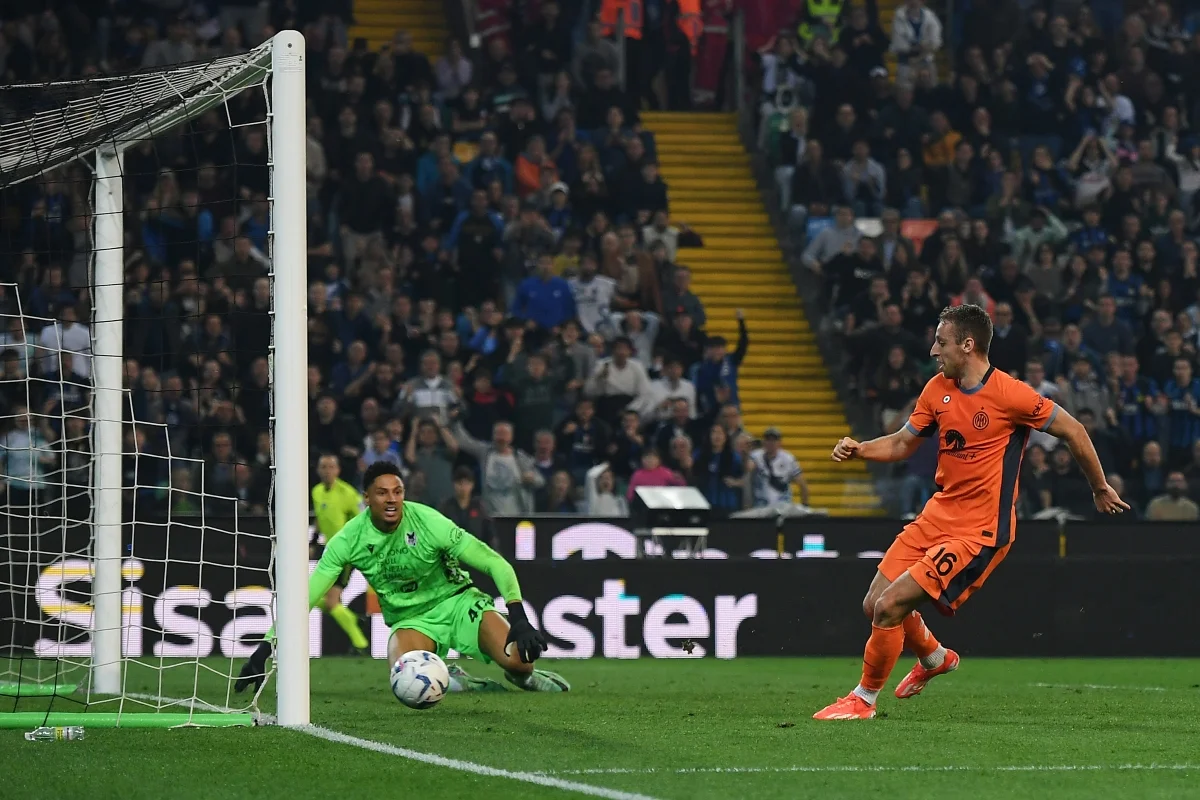 Udinese 1-2 Inter Milan: Late Frattesi strikes sees Nerazzurri complete comeback win and close in on title