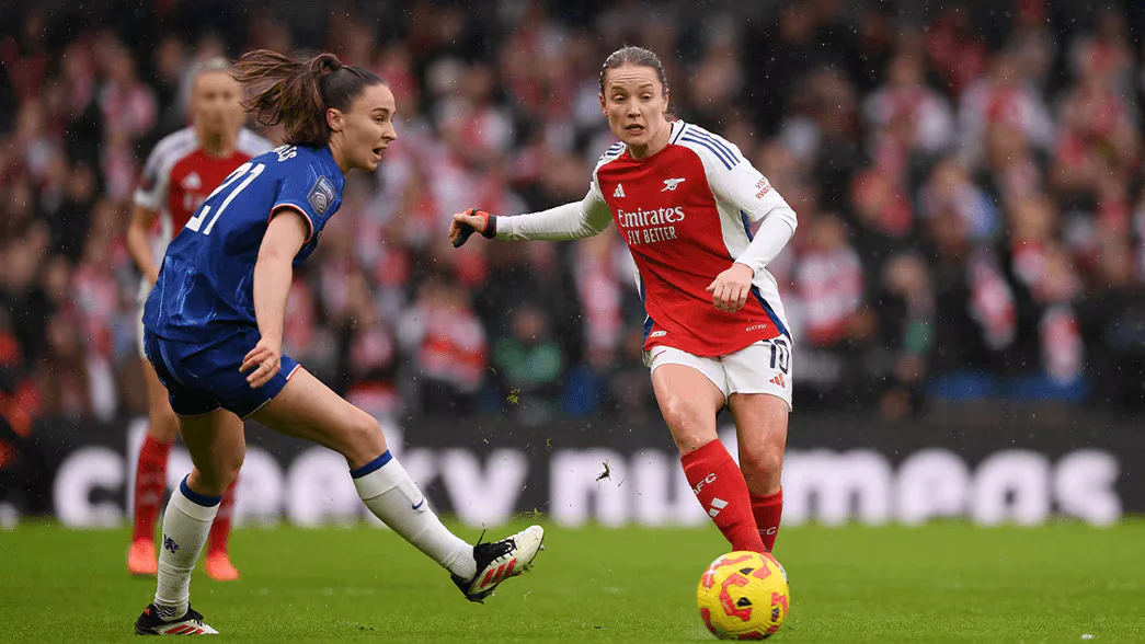 Arsenal edge Chelsea to reach UWCL Semifinals