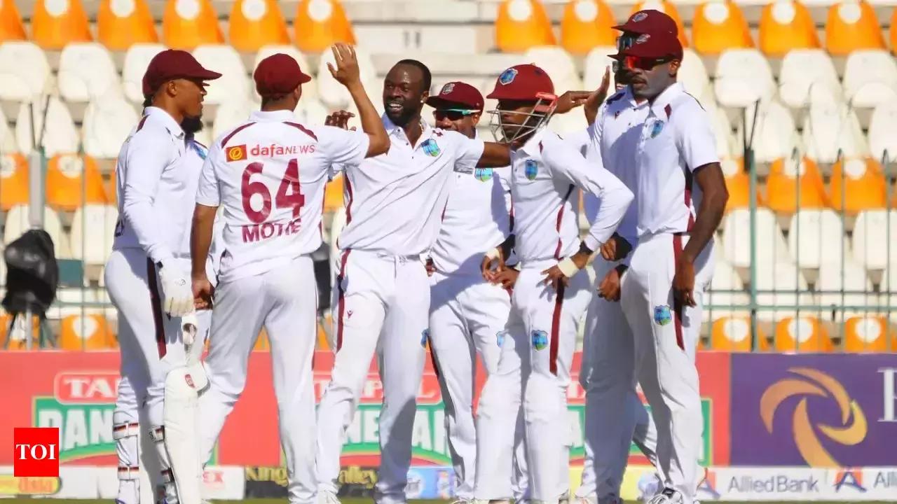West Indies clinch historic Test victory in Pakistan, level series 1-1