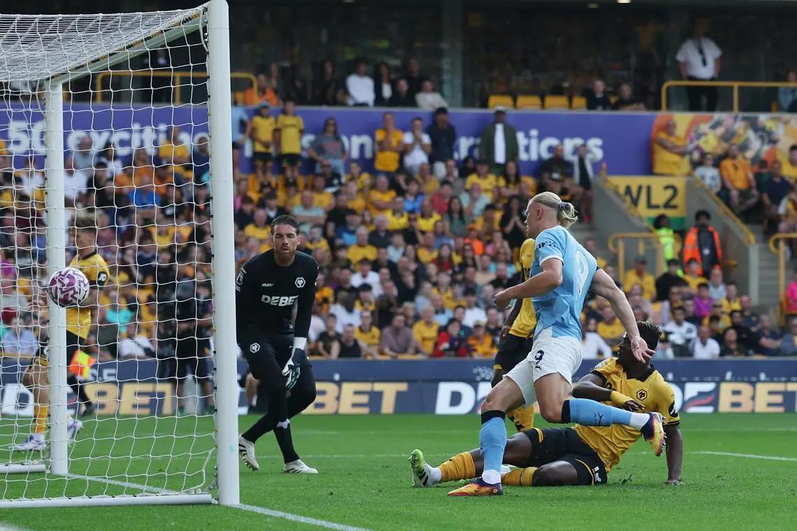 Haaland fires Manchester City to 4-0 victory as Premier League season opens with statement results