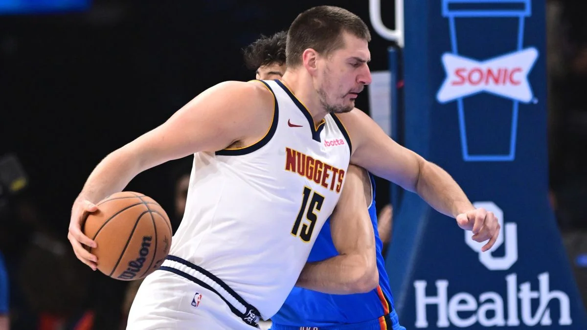 Nikola Jokic pours in 28 points to lead the Nuggets past the Thunder 128-95