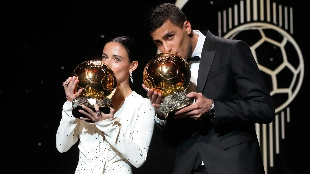 Spain's Rodri and Bonmatí win Ballon d'Or awards as Real Madrid boycott ceremony