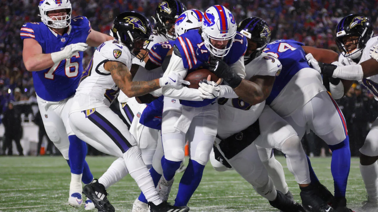 NFL Playoffs: Bills edge Ravens in clutch win, Eagles survive Rams challenge