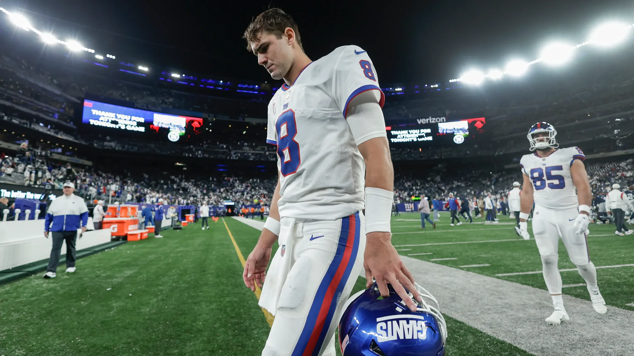 New York Giants release QB Daniel Jones