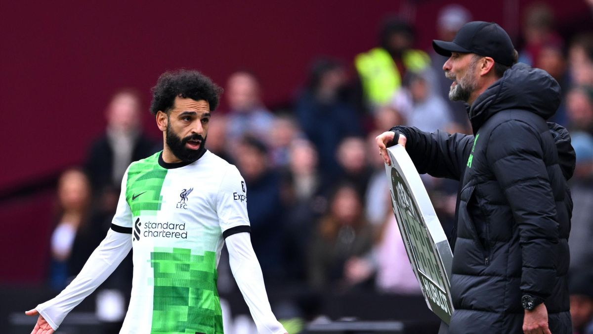 'There will be fire': Furious Salah fuels flames of touchline spat with Klopp