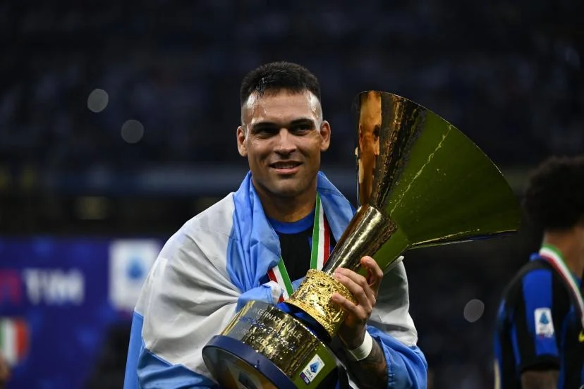 Lautaro Martinez named Serie A player of the season