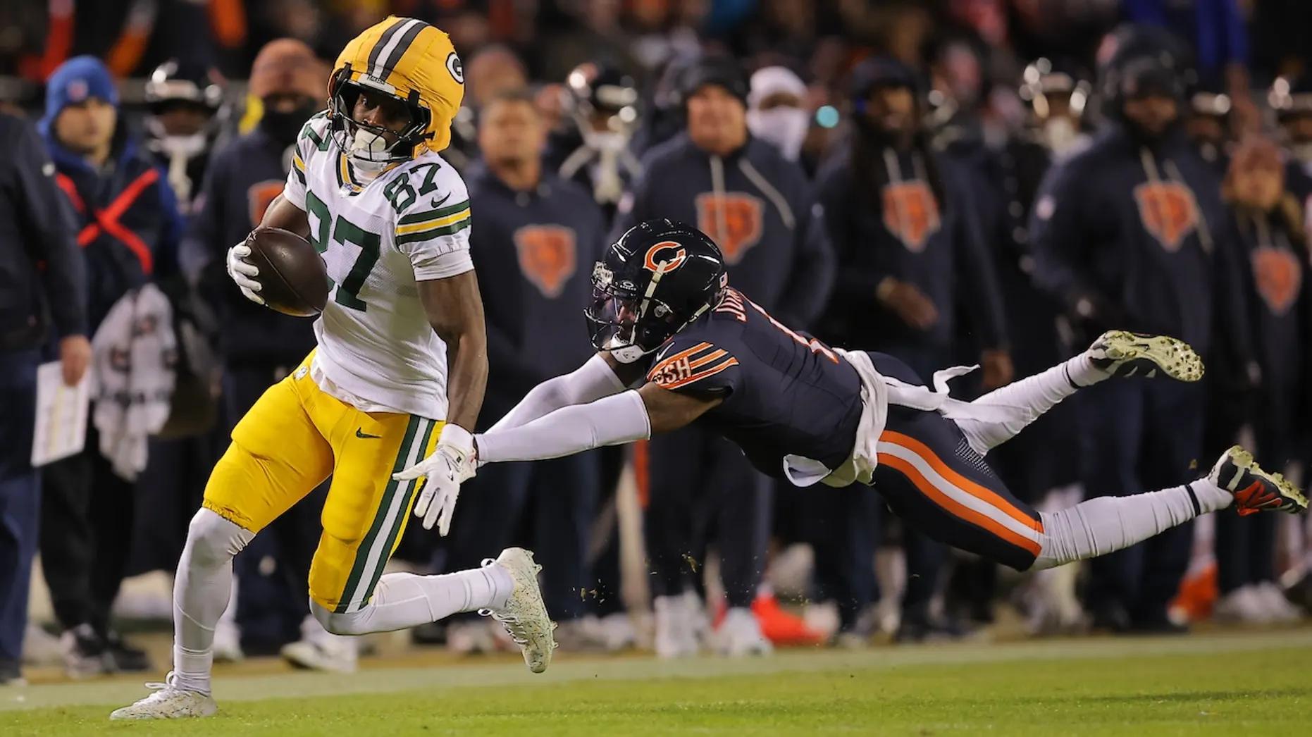 Bears stun Packers with historic comeback in wild card playoff