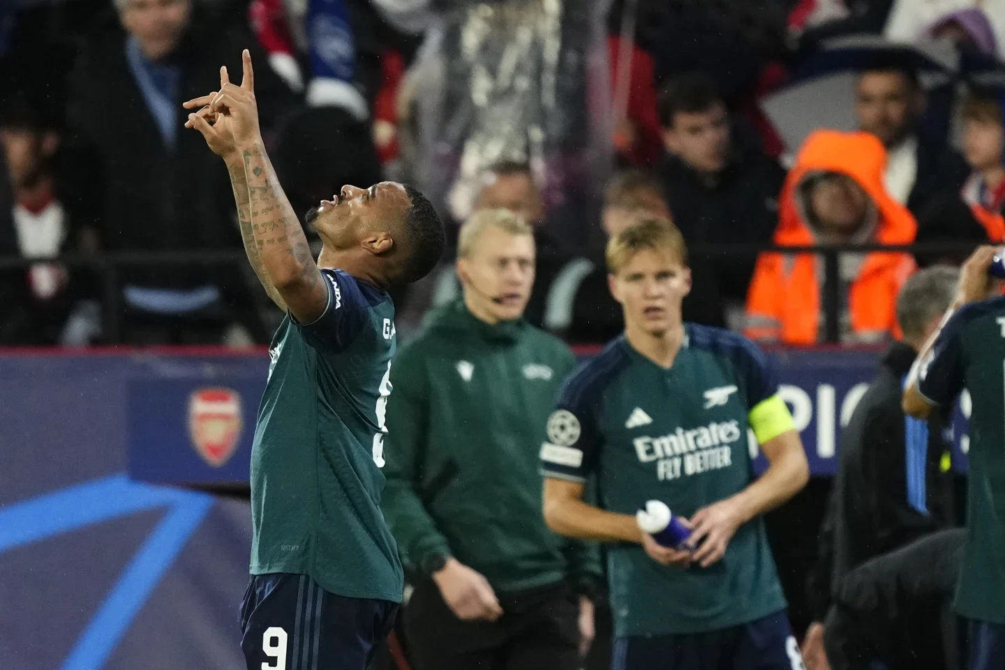 UCL: Gabriel Jesus Steers Arsenal to Win over Sevilla