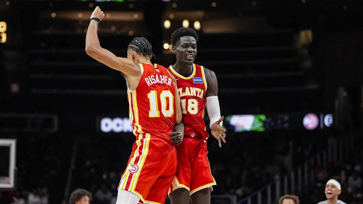 NBA roundup: Gueye, Risacher lead depleted Hawks past Lakers