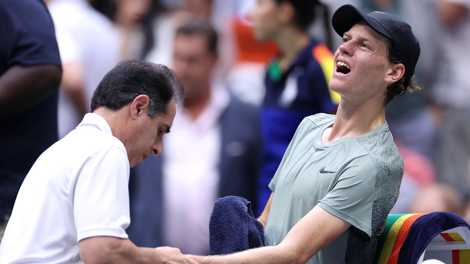 Jannik Sinner plays down wrist injury ahead of maiden US Open final
