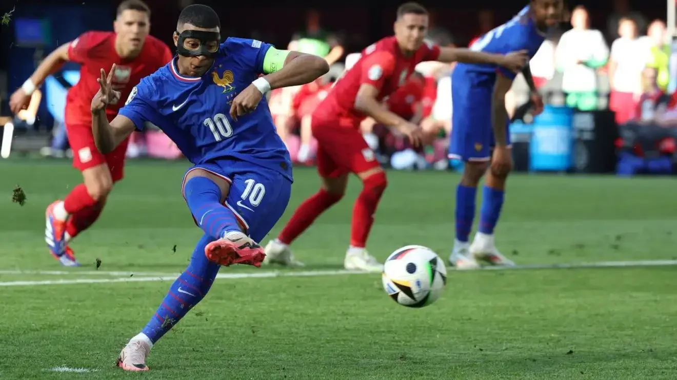 France 1-1 Poland: Mbappe on target but Lewandowski penalty denies France victory