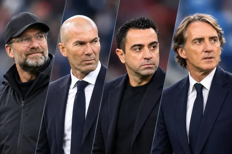 Klopp, Zidane and Xavi headline new Nations League coaches