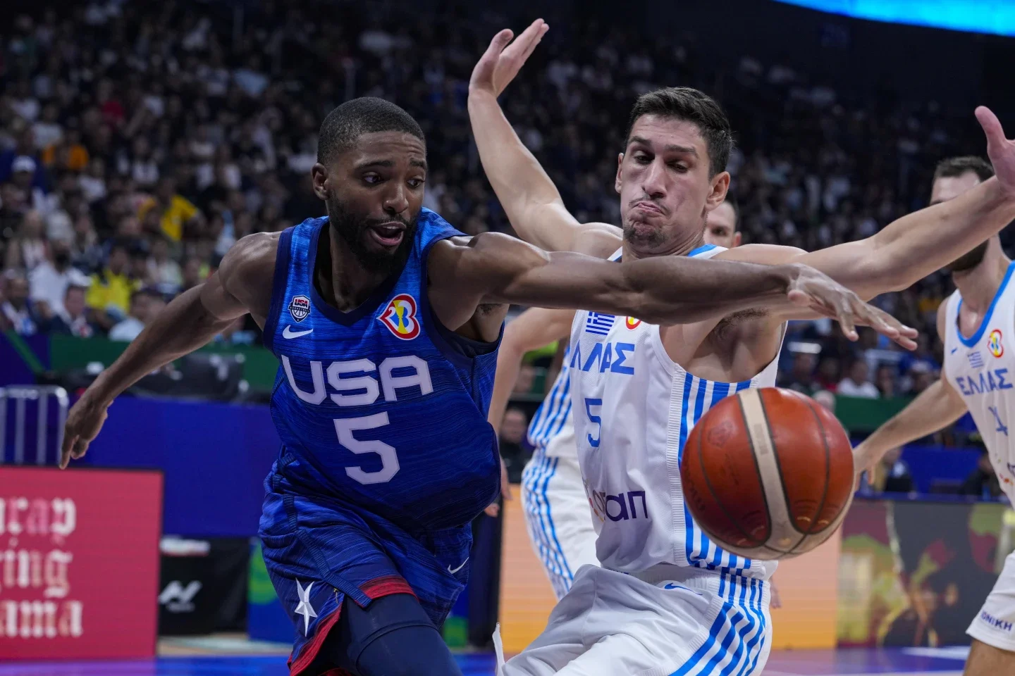 US Advances to Basketball World Cup Second Round with 109-81 Victory Over Greece