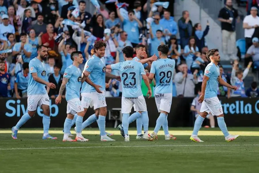 Celta Vigo 3-0 Villarreal: Celta cruise past 10-man visitors to keep European hopes alive
