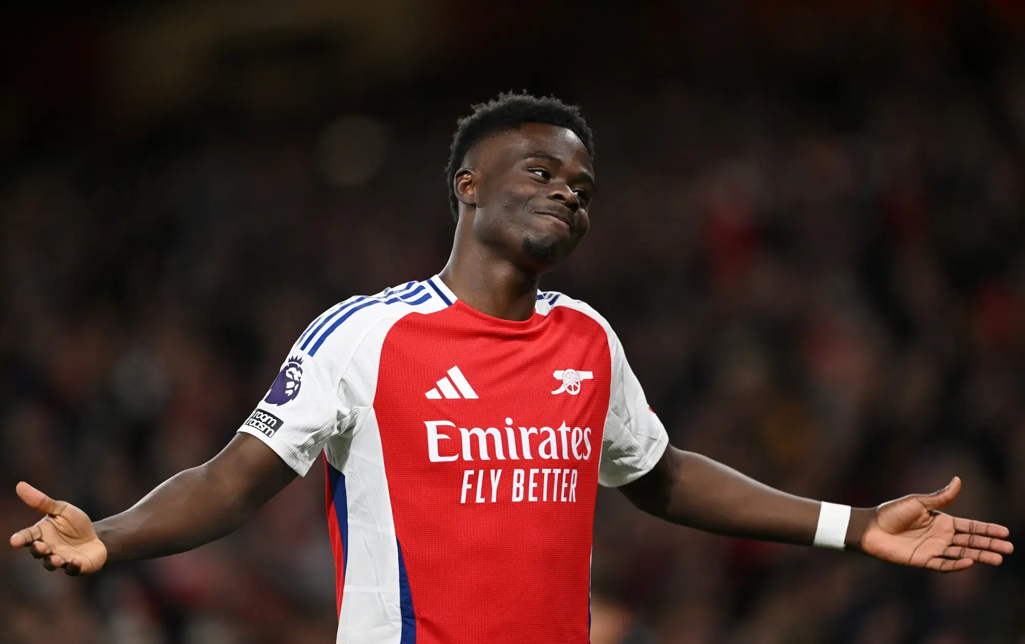 Arsenal 2-1 Fulham: Saka scores on comeback as Gunners hold off Cottagers