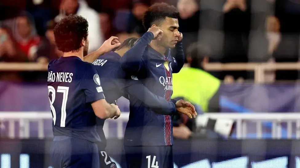 PSG rally past Monaco; Vinícius Jr. stuns Benfica in Champions League Playoffs