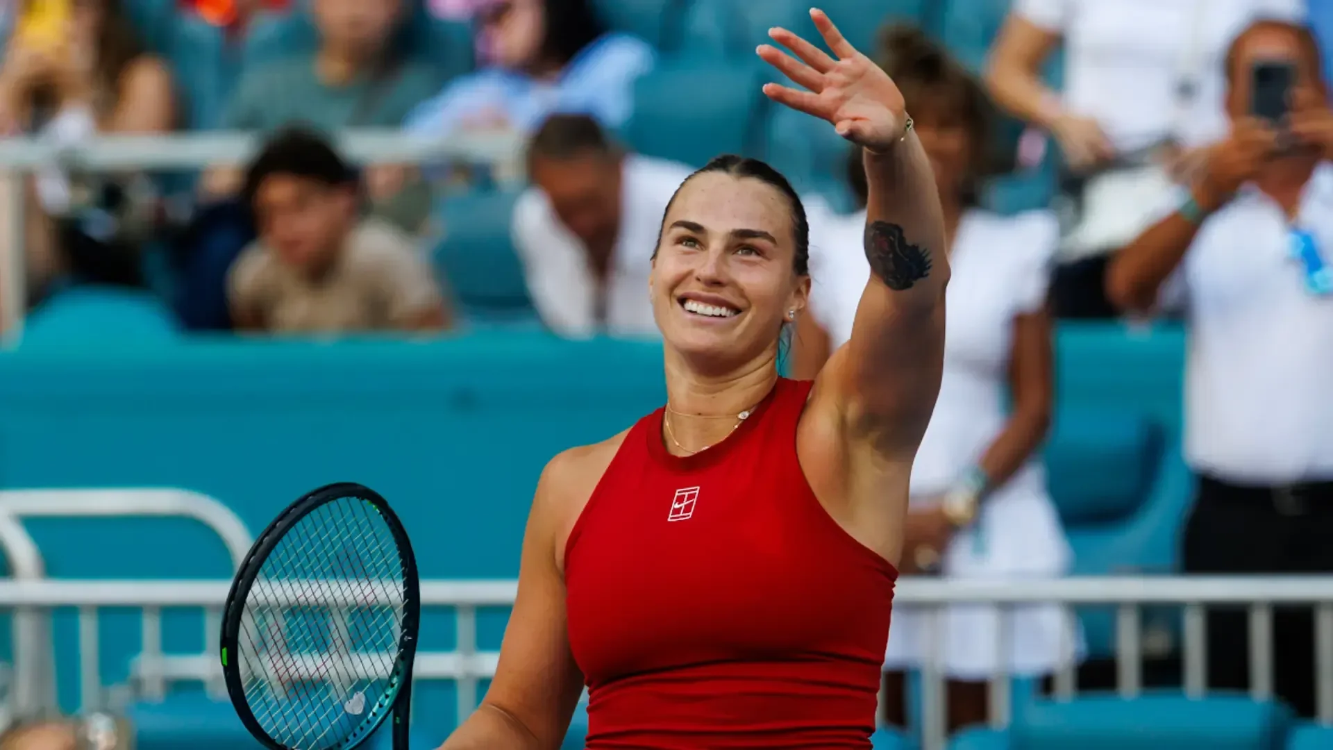 Aryna Sabalenka beats Jasmine Paolini to secure spot in Miami final
