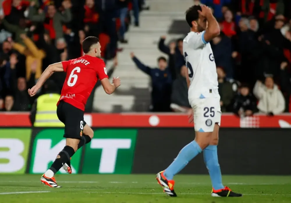 Mallorca 1-0 Girona: High-flying Girona slump to third successive away defeat