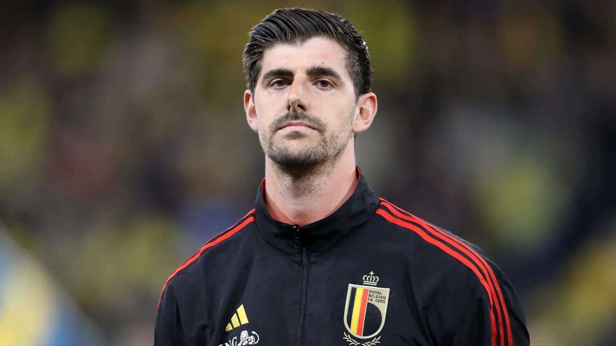 Courtois links up with Belgium squad amid criticism over his return