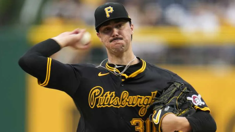 MLB roundup: Pirates' Paul Skenes beats Dodgers, Reds stun Rockies