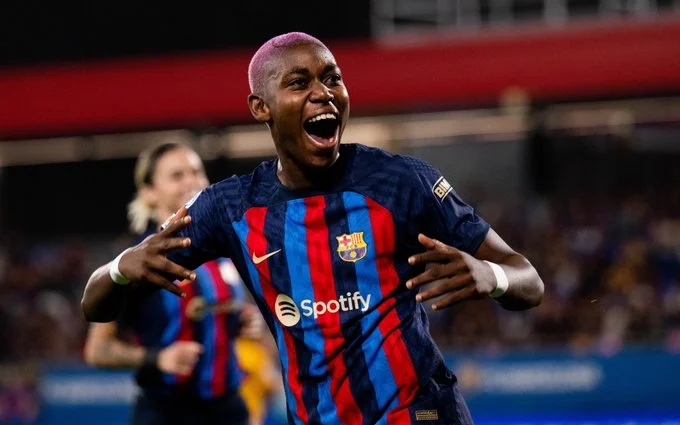 Asisat Oshoala joins Bay FC from Barcelona Femini