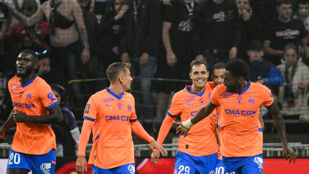 Olympique Lyonnais 2-3 Olympique de Marseille: 10-man Marseille produce remarkable late show to defeat Lyon in five-goal thriller