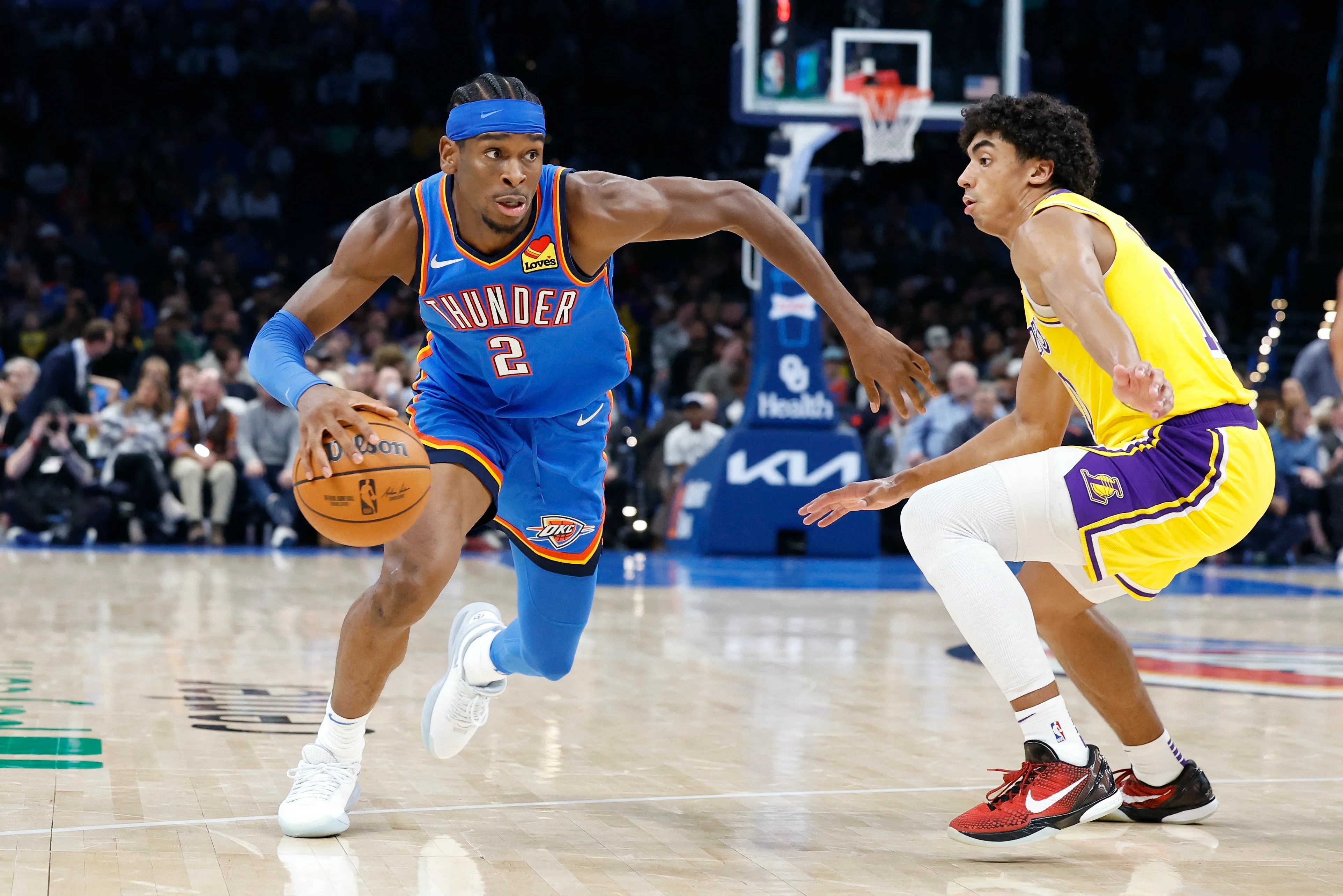 Gilgeous-Alexander scores 33 as Thunder beat Lakers 133-110