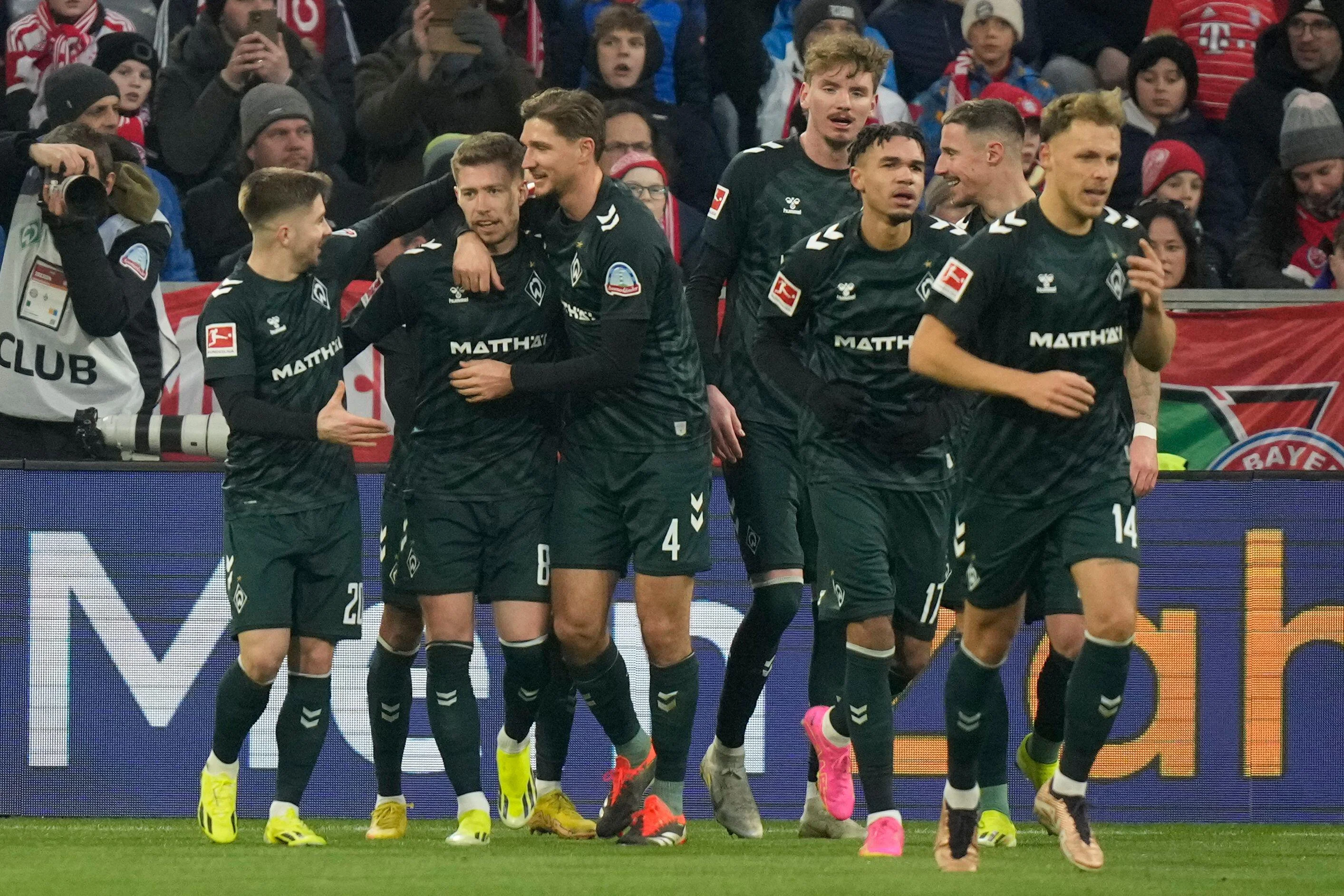 Bayern Munich 0-1 Werder Bremen: Wasteful Bayern stunned by Bremen as title hopes take a blow