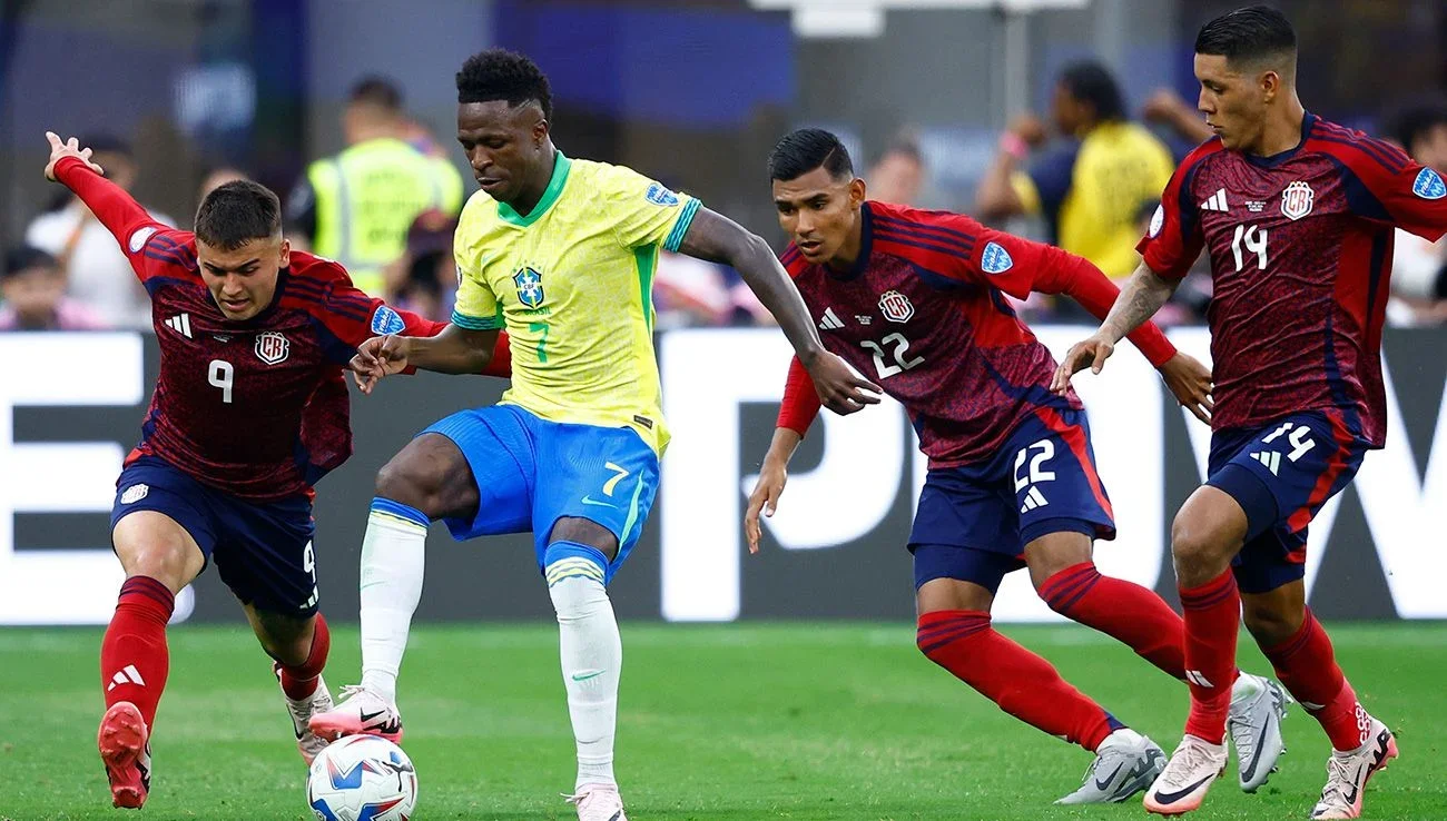 Brazil held to goalless draw by Costa Rica at Copa America
