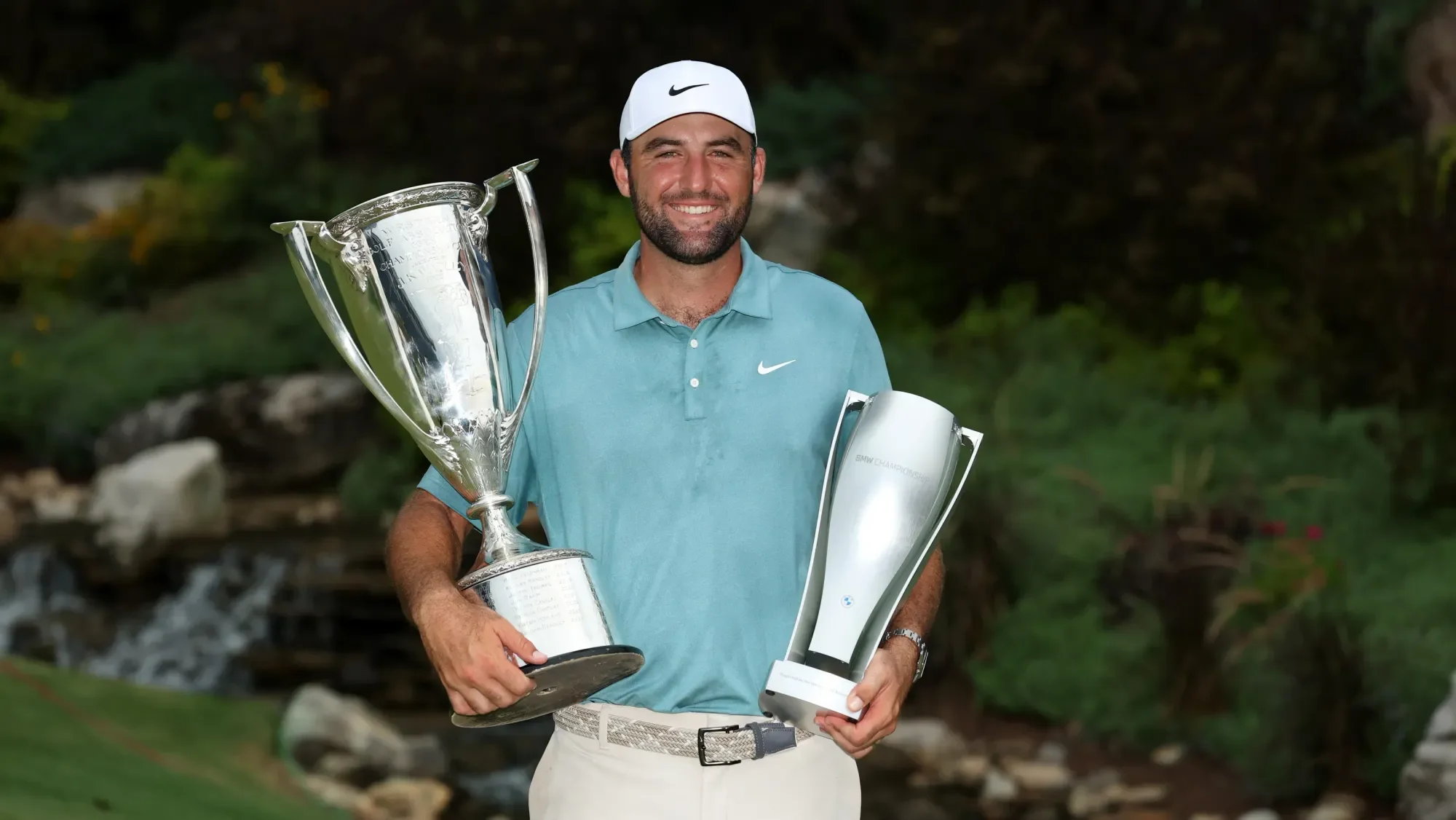 Scheffler secures BMW Championship victory with spectacular 82-foot chip-in at 17th hole