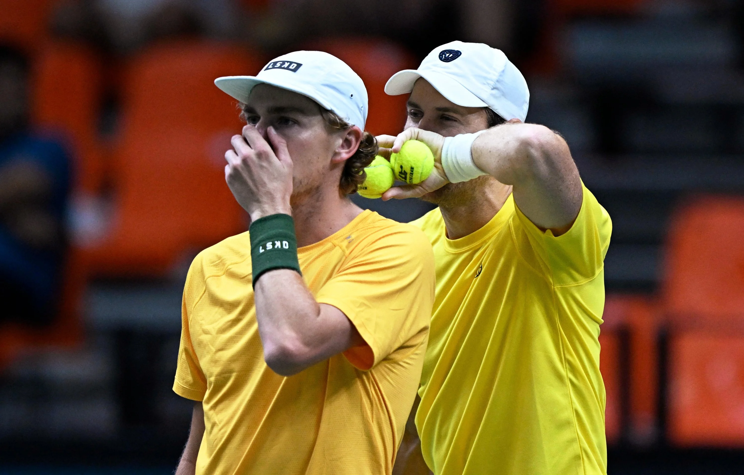 Australia edge France in doubles decider, Canada and Germany win in Davis Cup Finals