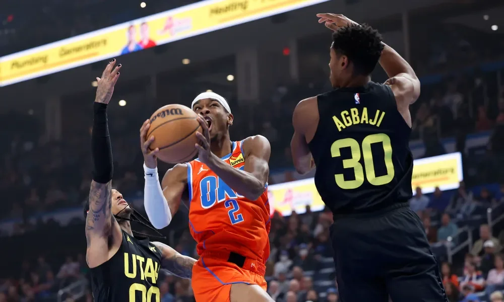 Thunder defeat Jazz 134-120 behind Shai Gilgeous-Alexander's 30 points in 3 quarters